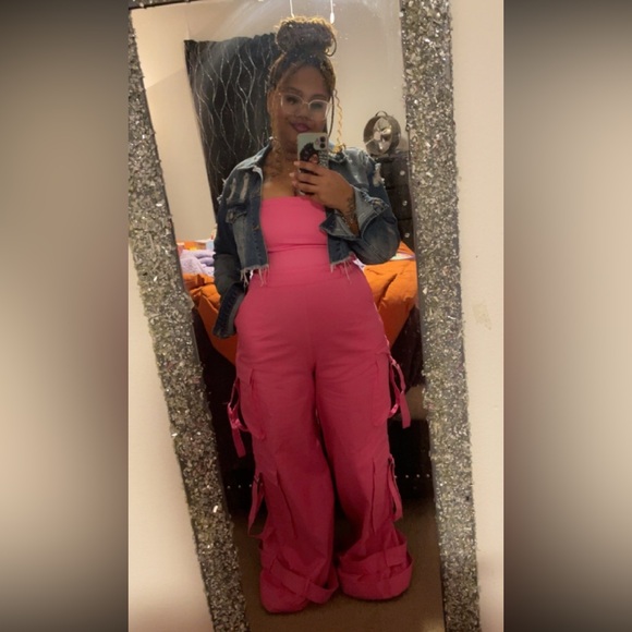 PINK CARGO JUMPER SIZE L - Picture 3 of 3